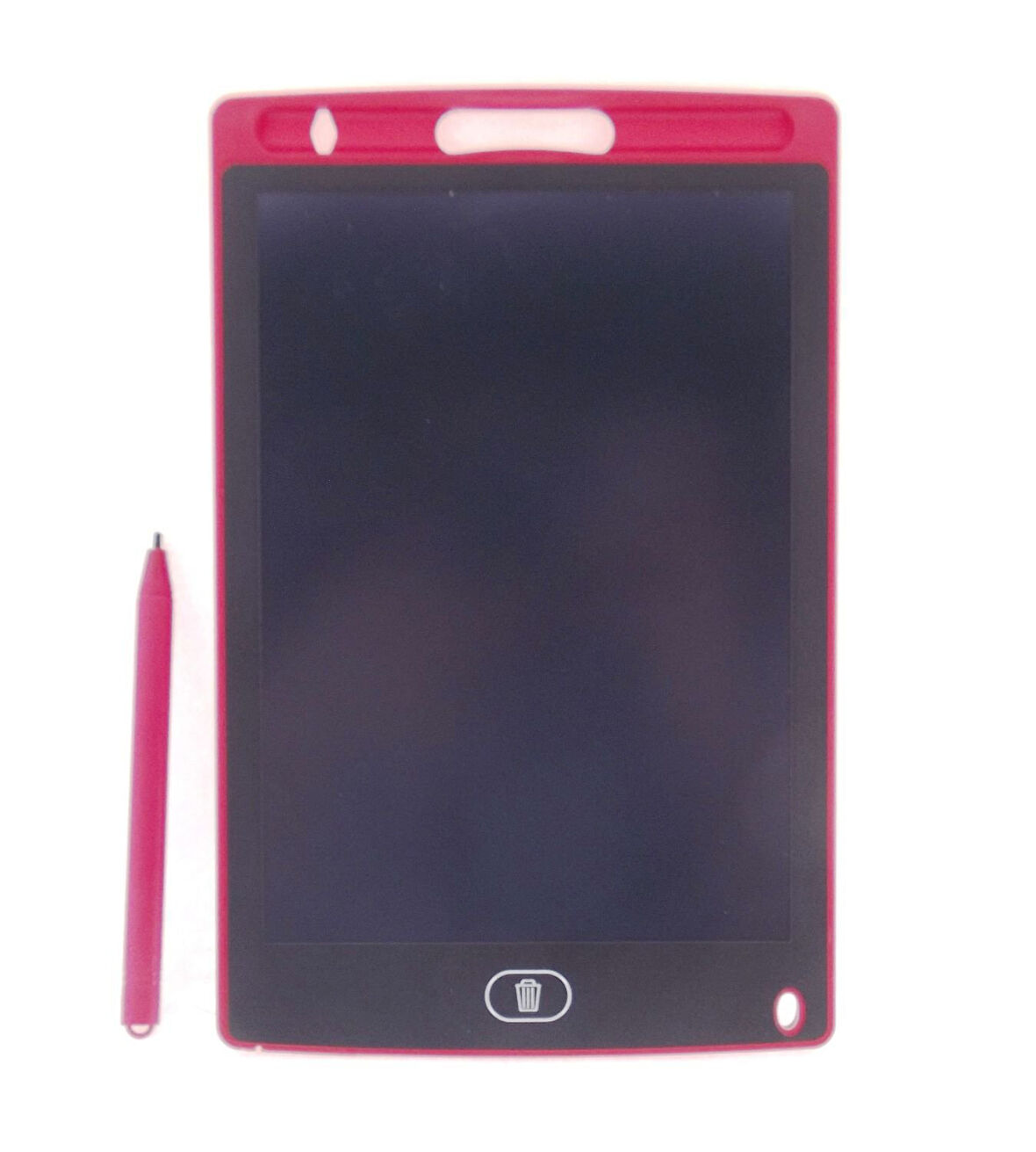 Eğlenceli Oyuncak 8,5 Inch LCD Kırmızı Yazı Tahtası Kız Erkek Çocuk Eğitici