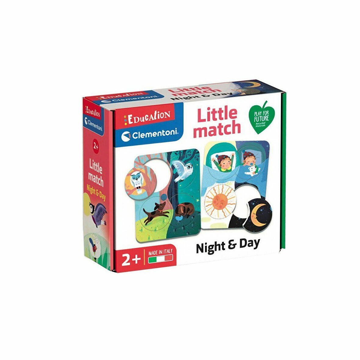 Öğretici Oyuncak 16716TR Little Match - Gece ve Gündüz +2 yaş Kız Erkek Çocuk Eğitici Eğitici Oyu