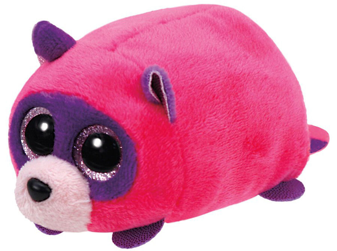 Kız Erkek Çocuk Oyuncak TY Teeny Tys Peluş Rakun Rugger 10cm Kız Erkek Çocuk Eğitici