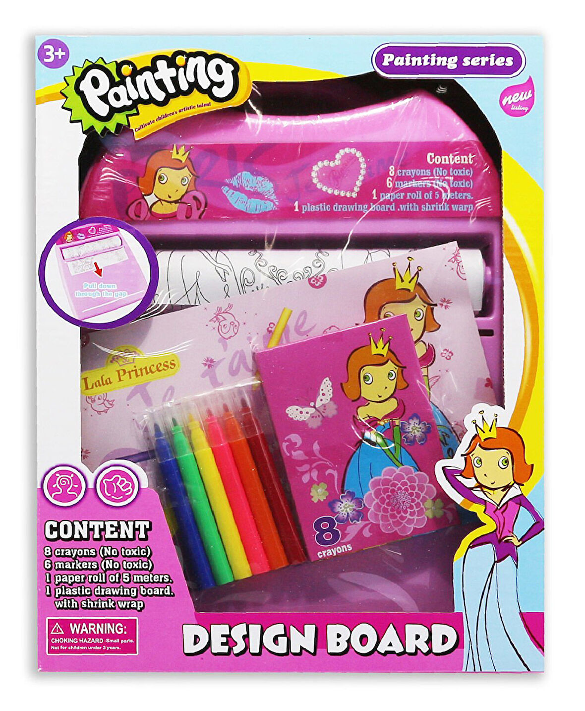 Eğlenceli Oyuncak Boyama Seti Şablonlu Kız Erkek Çocuk Eğitici