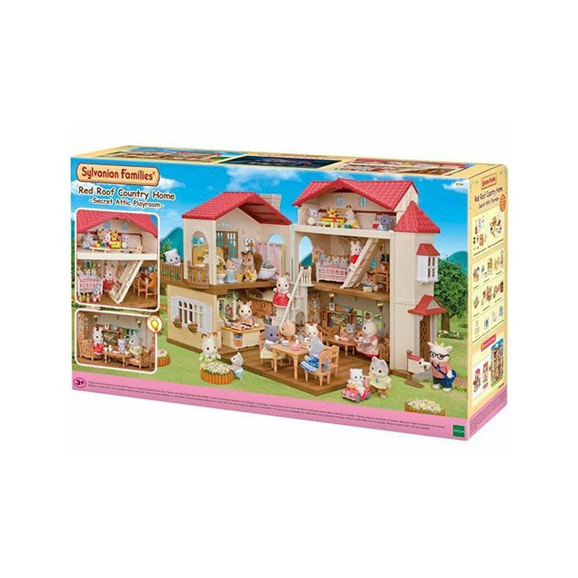 Eğlenceli Oyuncak 5708 Sylvanian Families Işıklı Şehir Evi ( Gizli Oyun Odalı) Kız Erkek Çocuk Eğitici Öğretici Oyunca