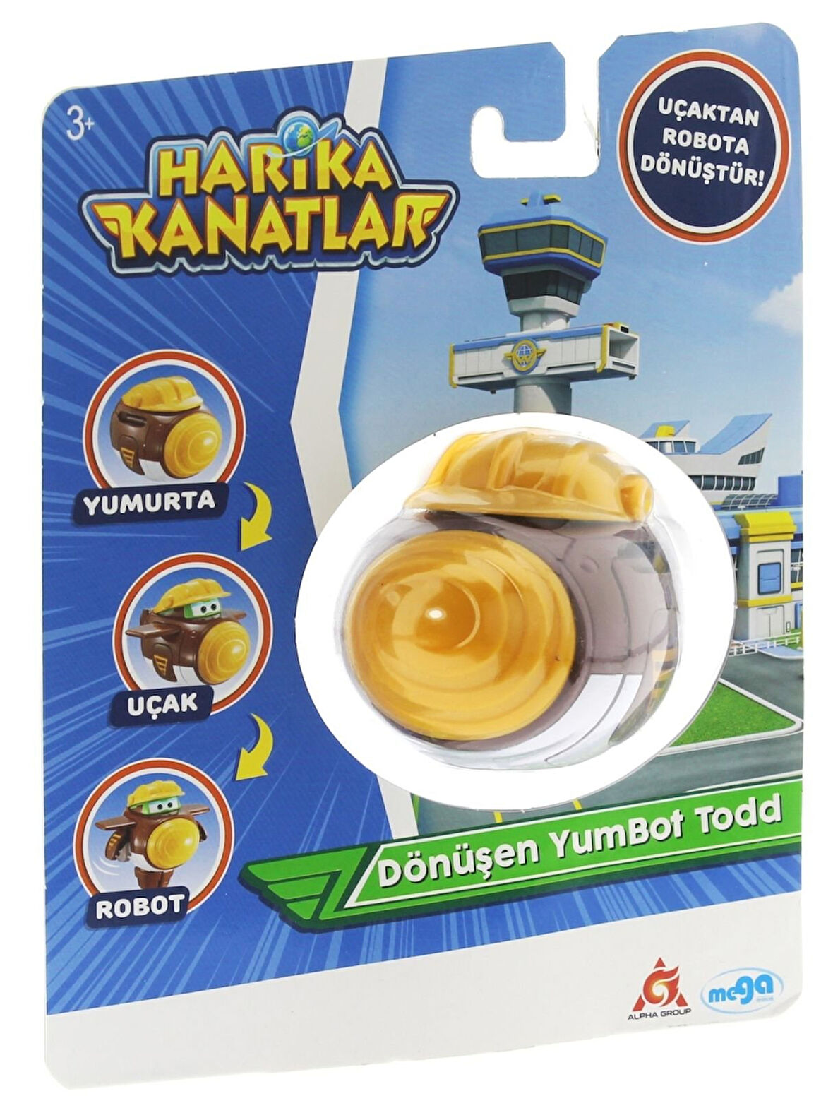 Kız Erkek Çocuk Oyuncak Harika kanatlar Dönüşen Tekli Figür YumBot Todd Kız Erkek Çocuk Eğitici Eğitici