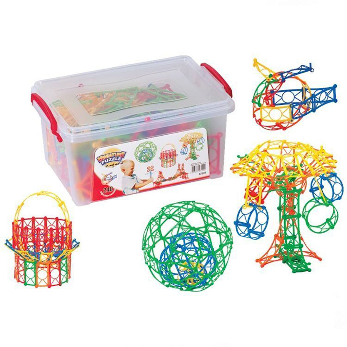 Eğitici Oyuncak Dede Minyatür Puzzle Küçük Boy 240 Parça Kız Erkek Çocuk Eğitici