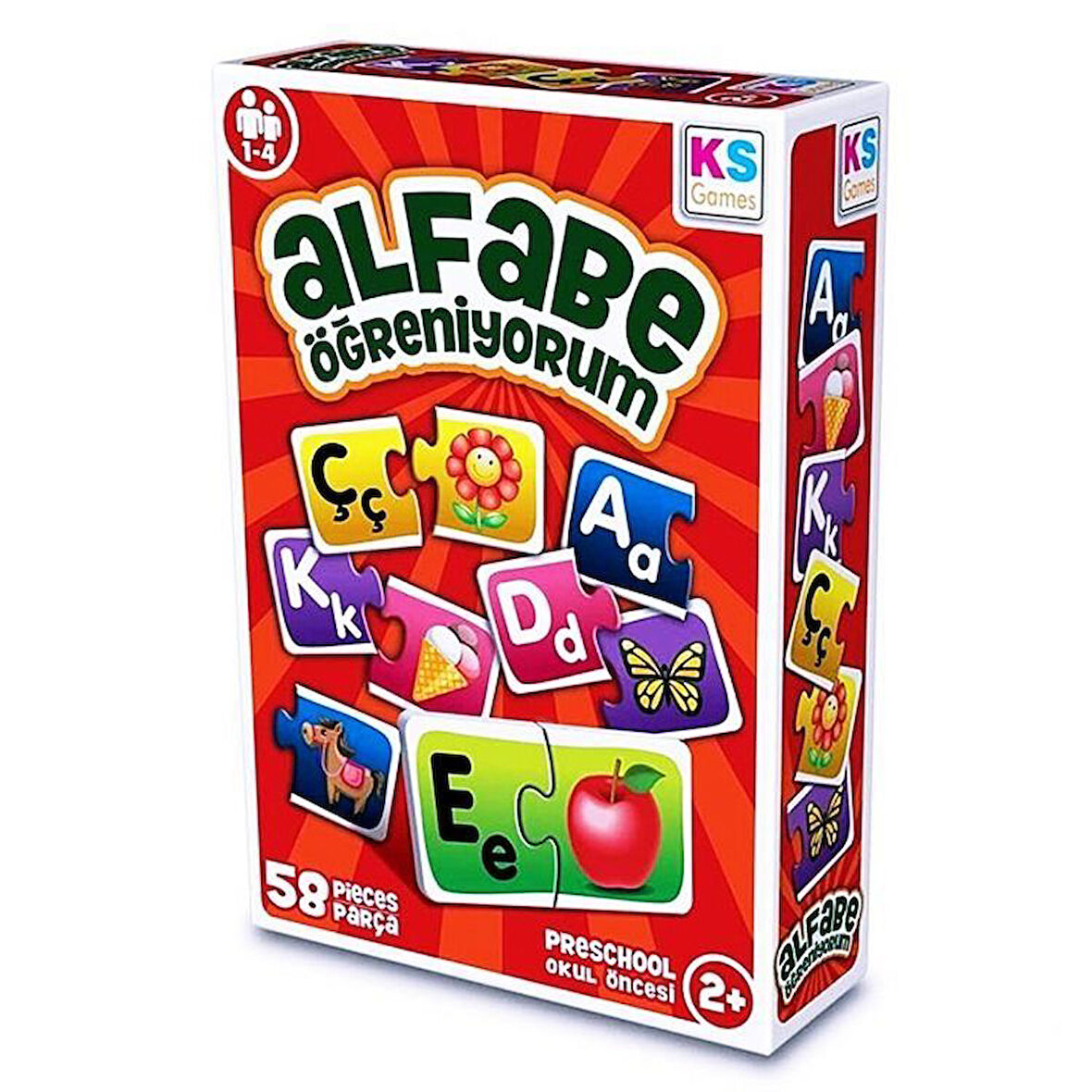 Eğlenceli Oyuncak Alfabe Öğreniyorum Kız Erkek Çocuk Eğitici