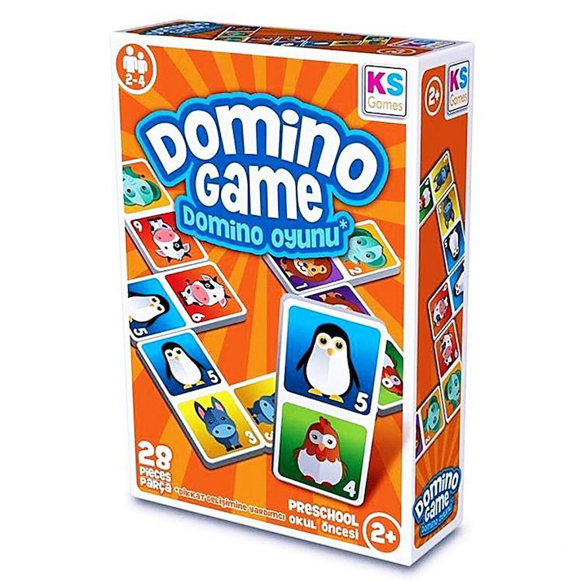 Eğitici Oyuncak Domino Oyunu Kız Erkek Çocuk Eğitici
