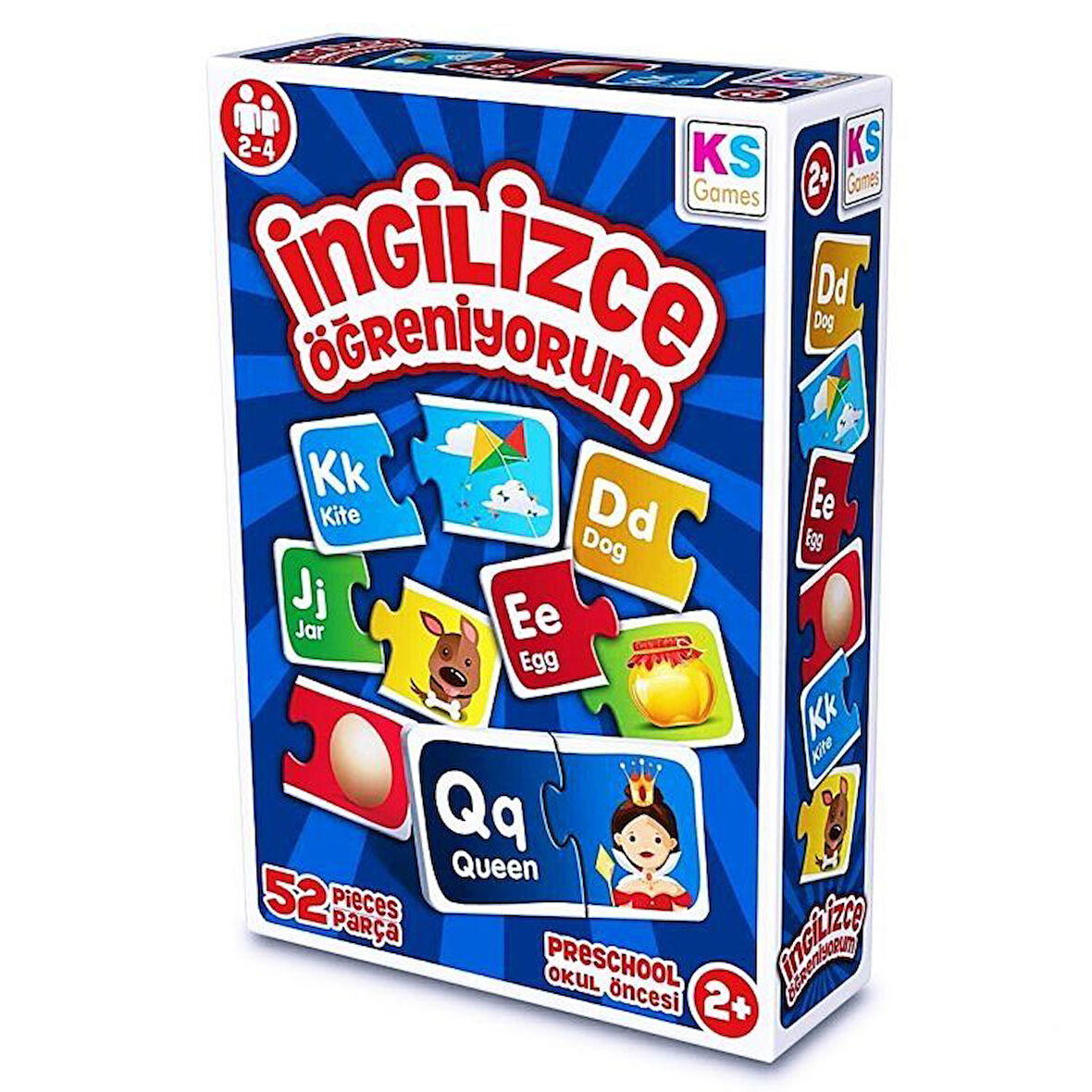 Öğretici Oyuncak İngilizce Öğreniyorum Kız Erkek Çocuk Eğitici