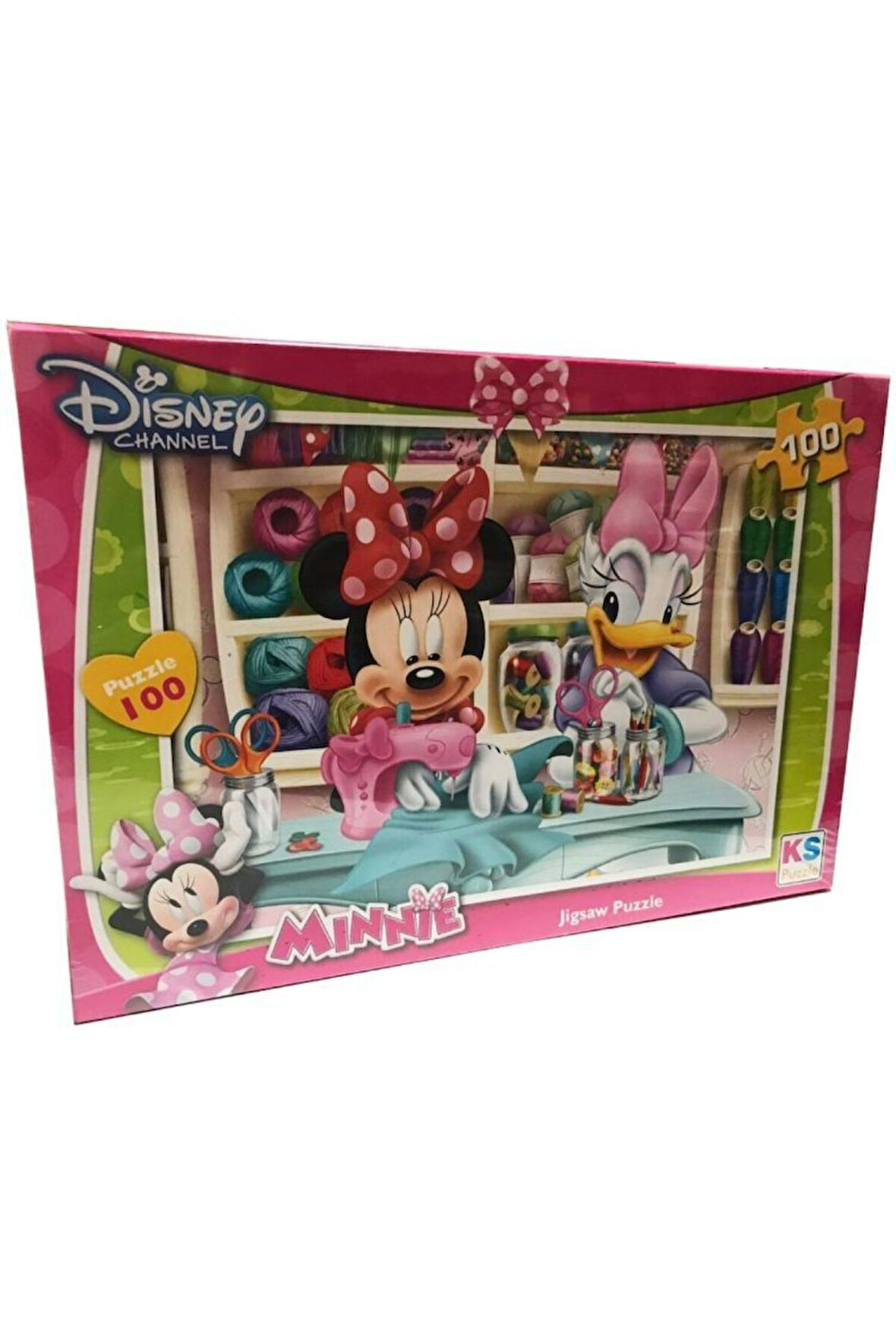 Kız Çocuk Oyuncak Erkek Çocuk Oyuncak 100 Parça Minnie Yapboz Eğitici Oyuncaklar