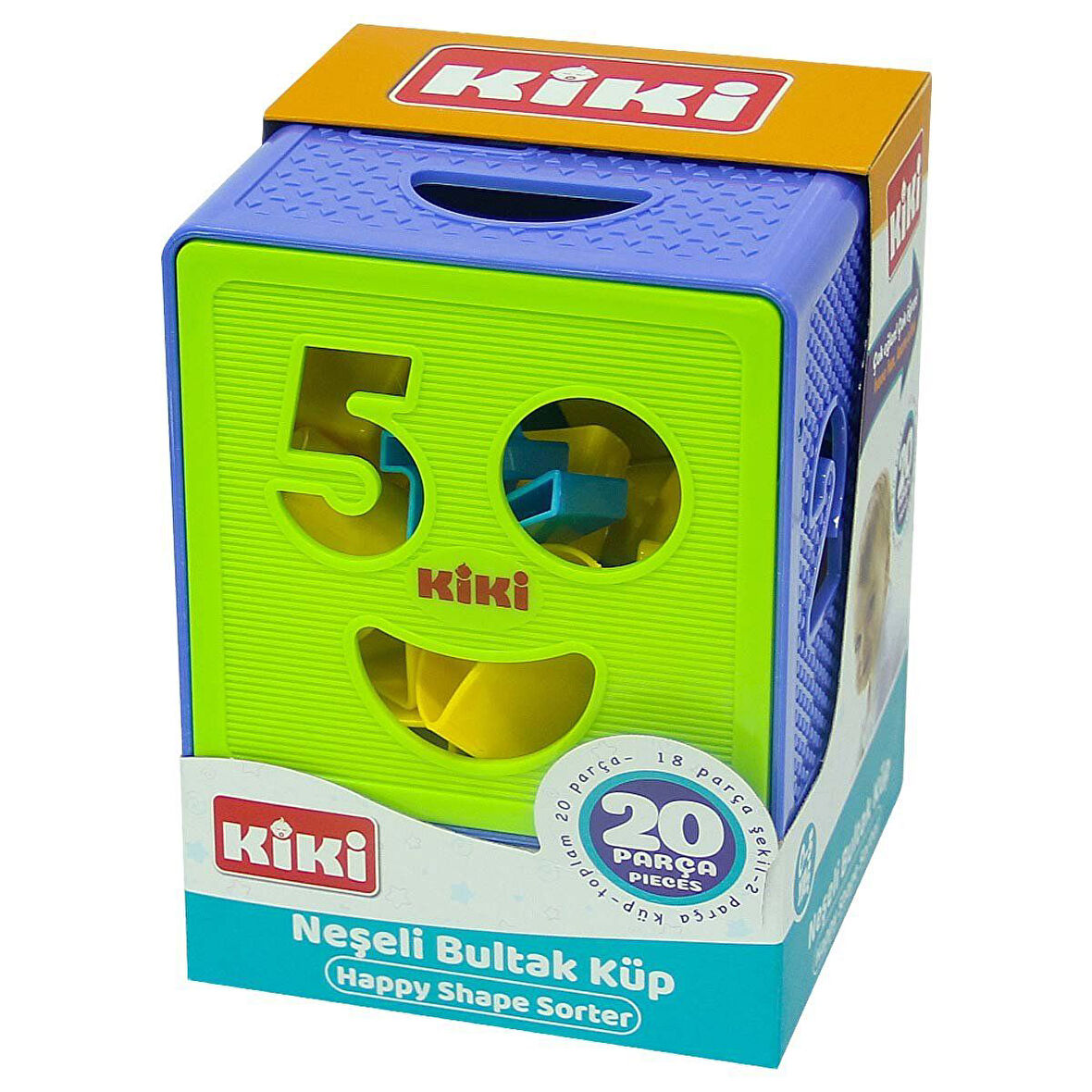 Eğitici Oyuncak Neşeli Bultak Küp - AE-1210 Kız Erkek Çocuk Eğitici