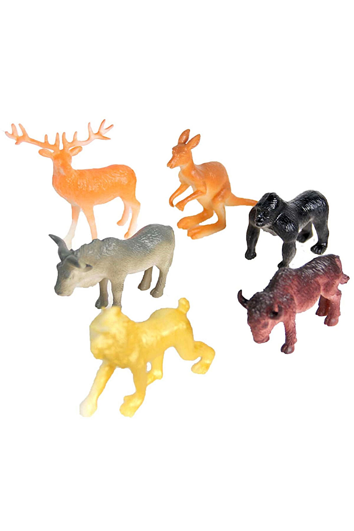 Kız Çocuk Oyuncak Erkek Çocuk Oyuncak PVS Küçük Vahşi Hayvan Figürleri 888A-10 Eğitici Oyuncaklar