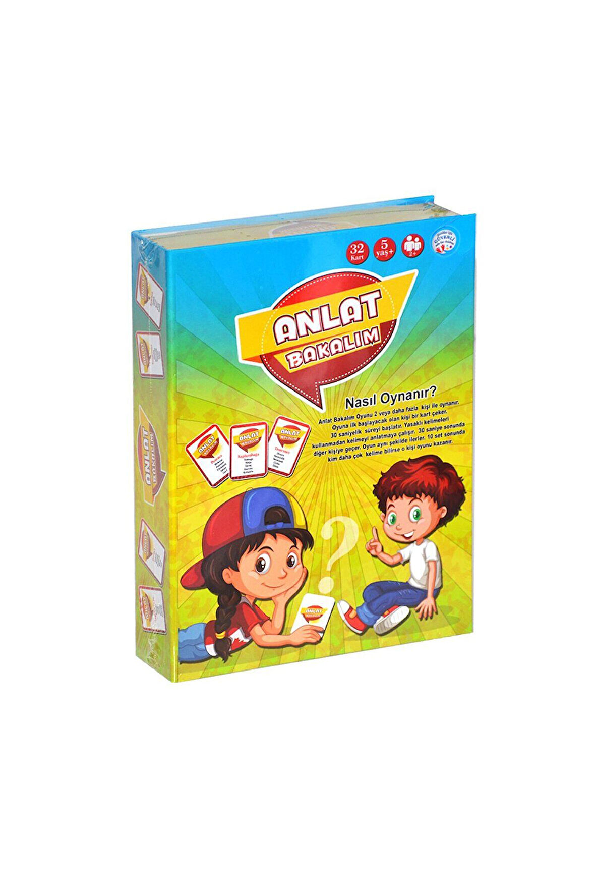 Kız Çocuk Oyuncak Erkek Çocuk Oyuncak LCAB7131 Laço, Anlat Bakalım Eğitici Oyuncaklar