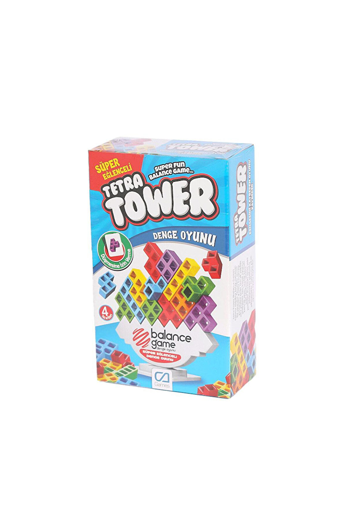 Kız Çocuk Oyuncak Erkek Çocuk Oyuncak 5216 CAPLS-5216 Tetra Tower Denge Oyunu -CA Games Eğitici Oyun
