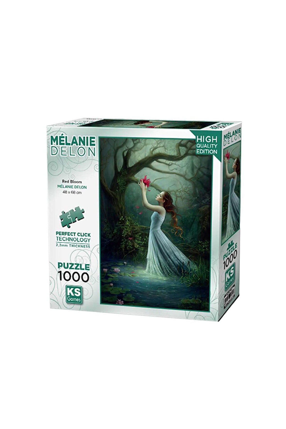 Kız Çocuk Oyuncak Erkek Çocuk Oyuncak 20682 Red Bloom 1000 Parça Puzzle Eğitici Oyuncaklar