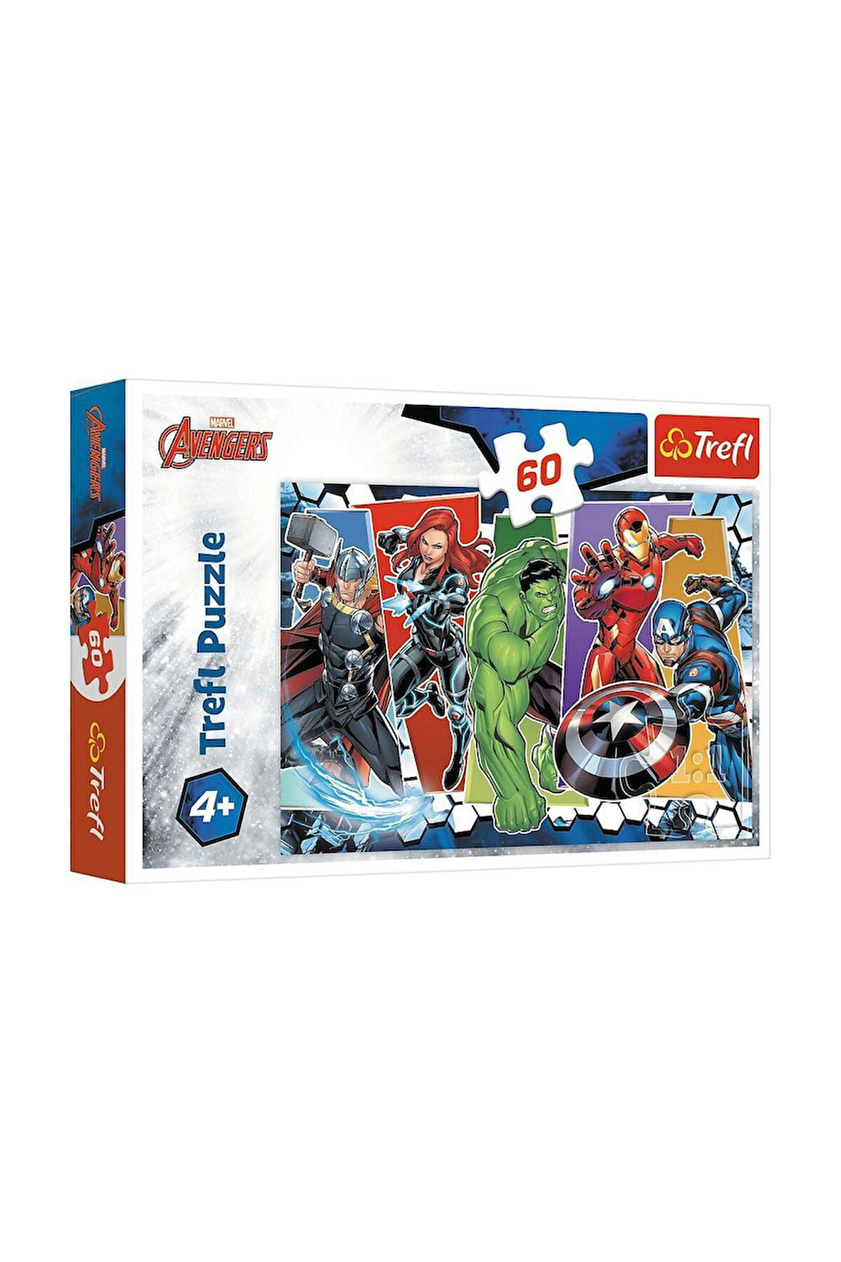 Kız Çocuk Oyuncak Erkek Çocuk Oyuncak PUZZLE-17357 The Avengers 60 Parça Puzzle Eğitici Oyuncaklar