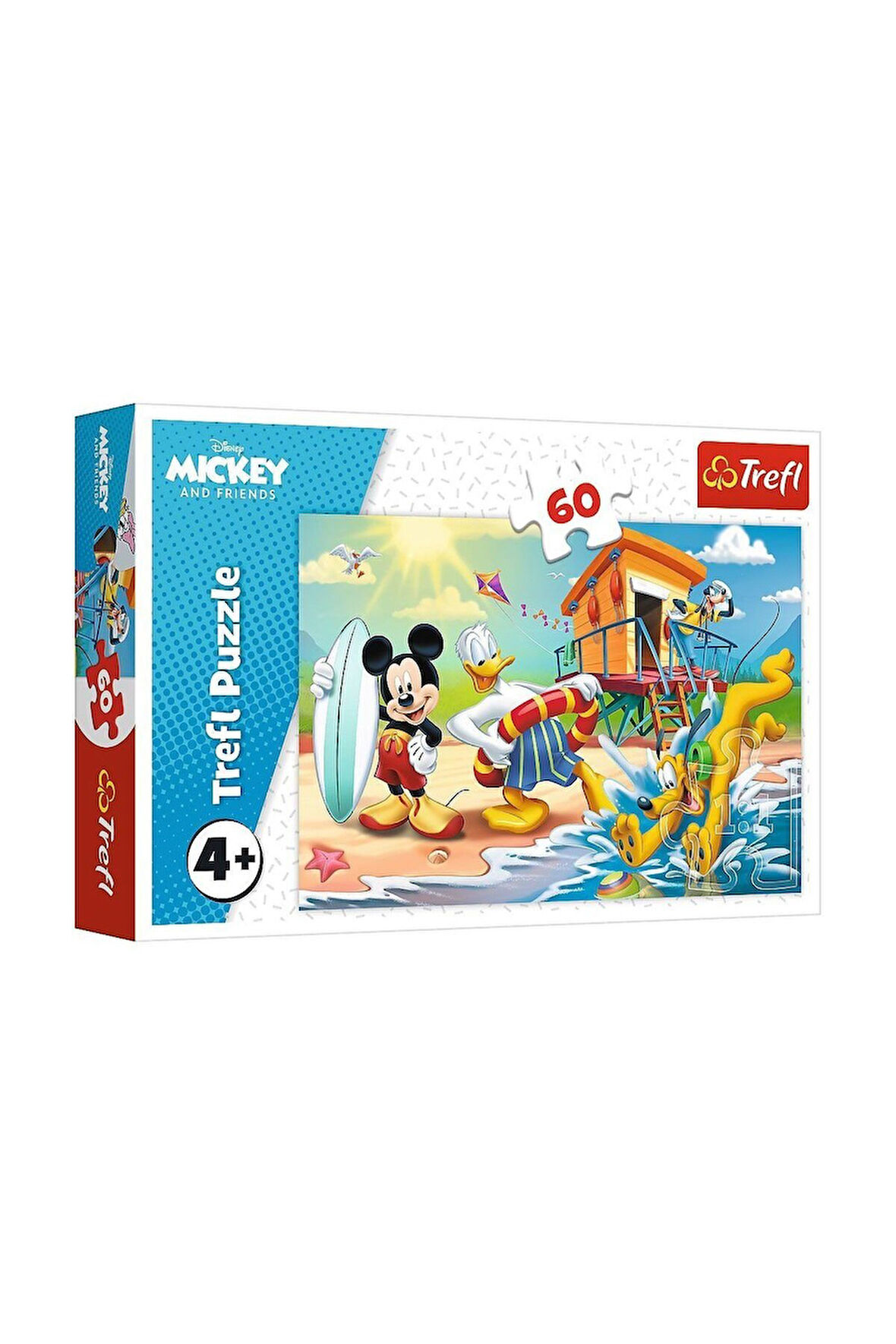 Kız Çocuk Oyuncak Erkek Çocuk Oyuncak PUZZLE-17359 Mickey 60 Parça Puzzle Eğitici Oyuncaklar
