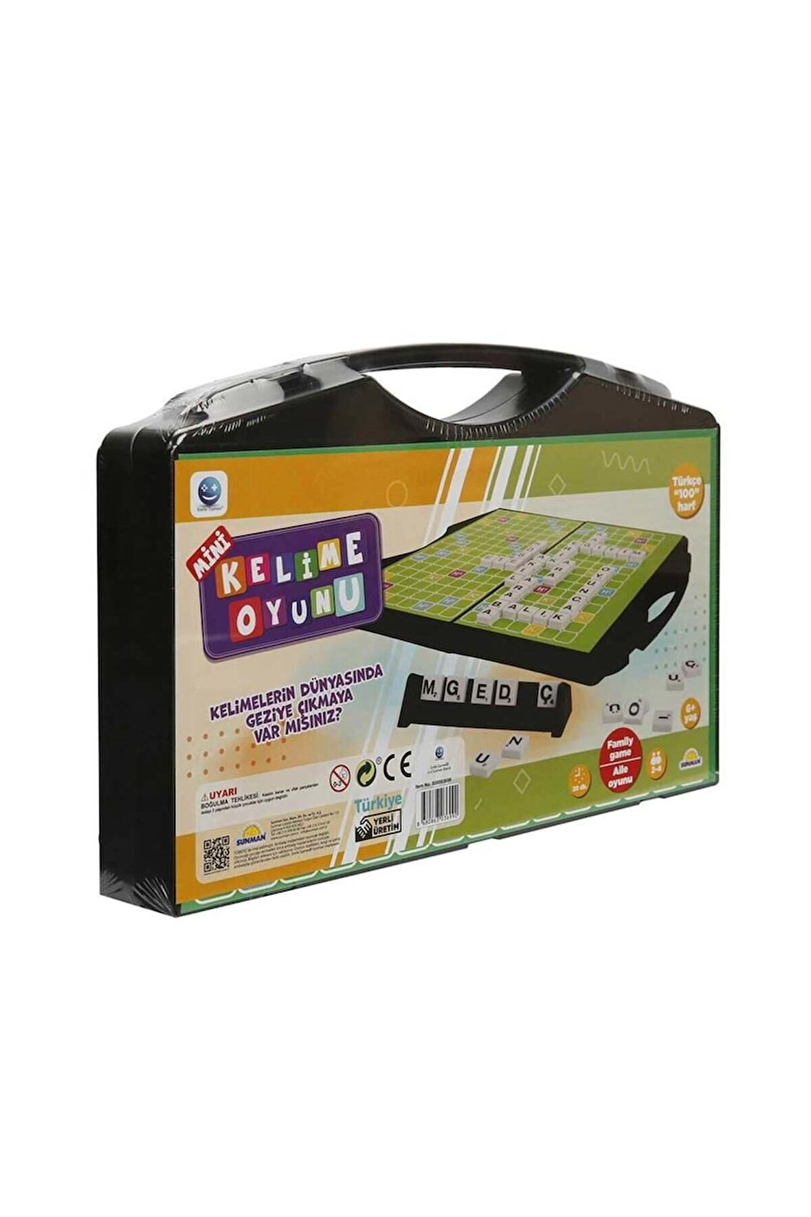 Kız Çocuk Oyuncak Erkek Çocuk Oyuncak Smile Games Çantalı Mini Kelime Oyunu Eğitici Oyuncaklar