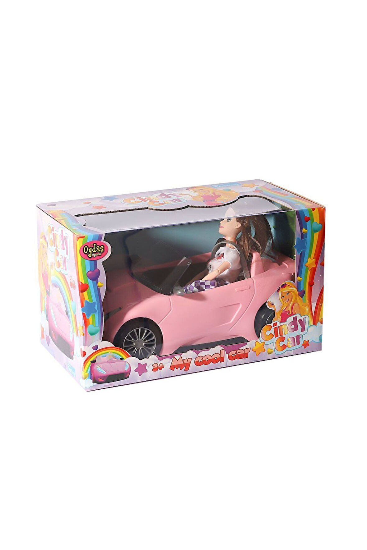 Kız Çocuk Oyuncak Erkek Çocuk Oyuncak 02612 Cindy Car Bebekli -1adet Stokta Olan Gönderilir Eğitici