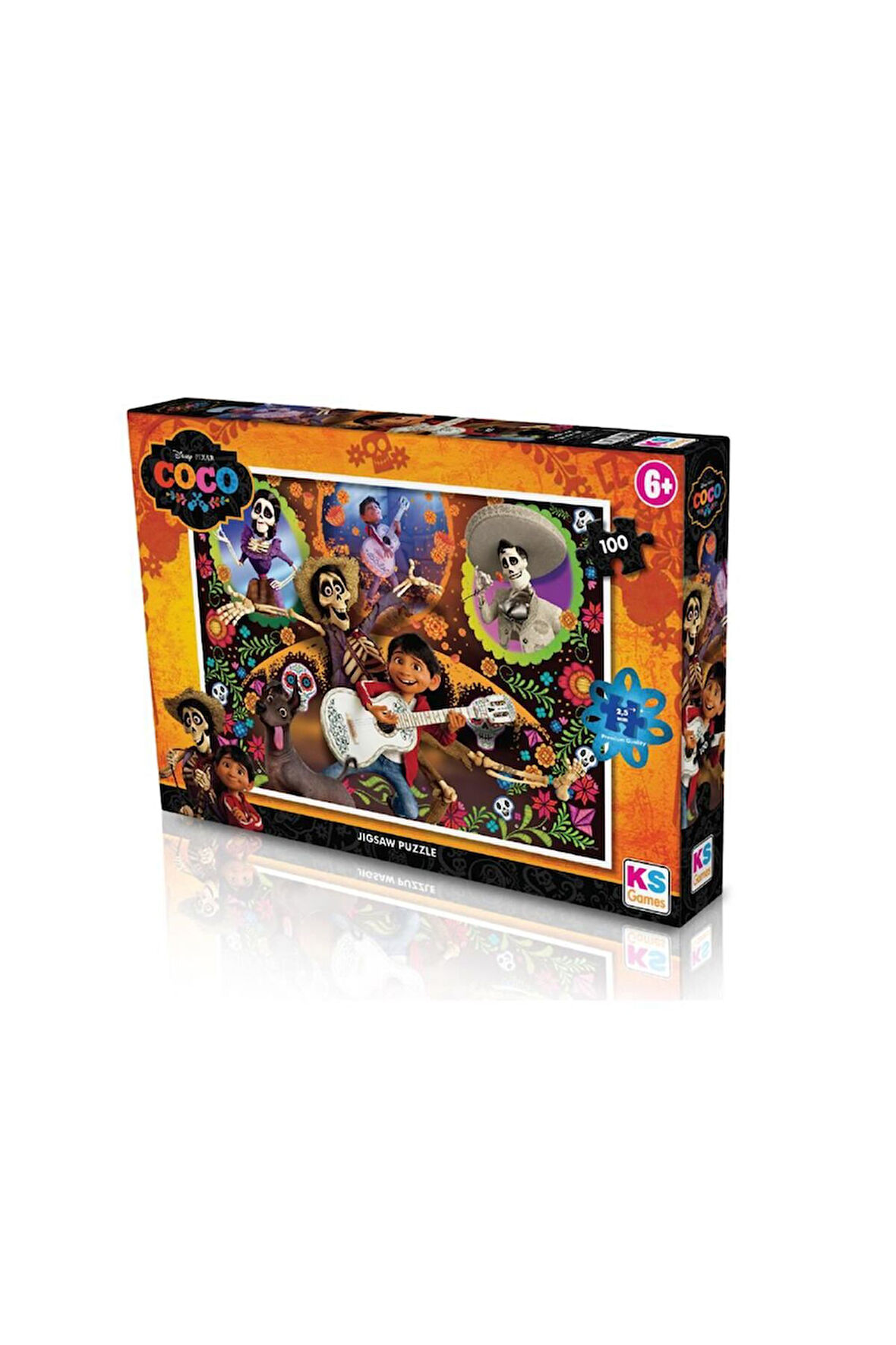 Kız Çocuk Oyuncak Erkek Çocuk Oyuncak Ks Coco Puzzle 100 Parça CO 714 Eğitici Oyuncaklar