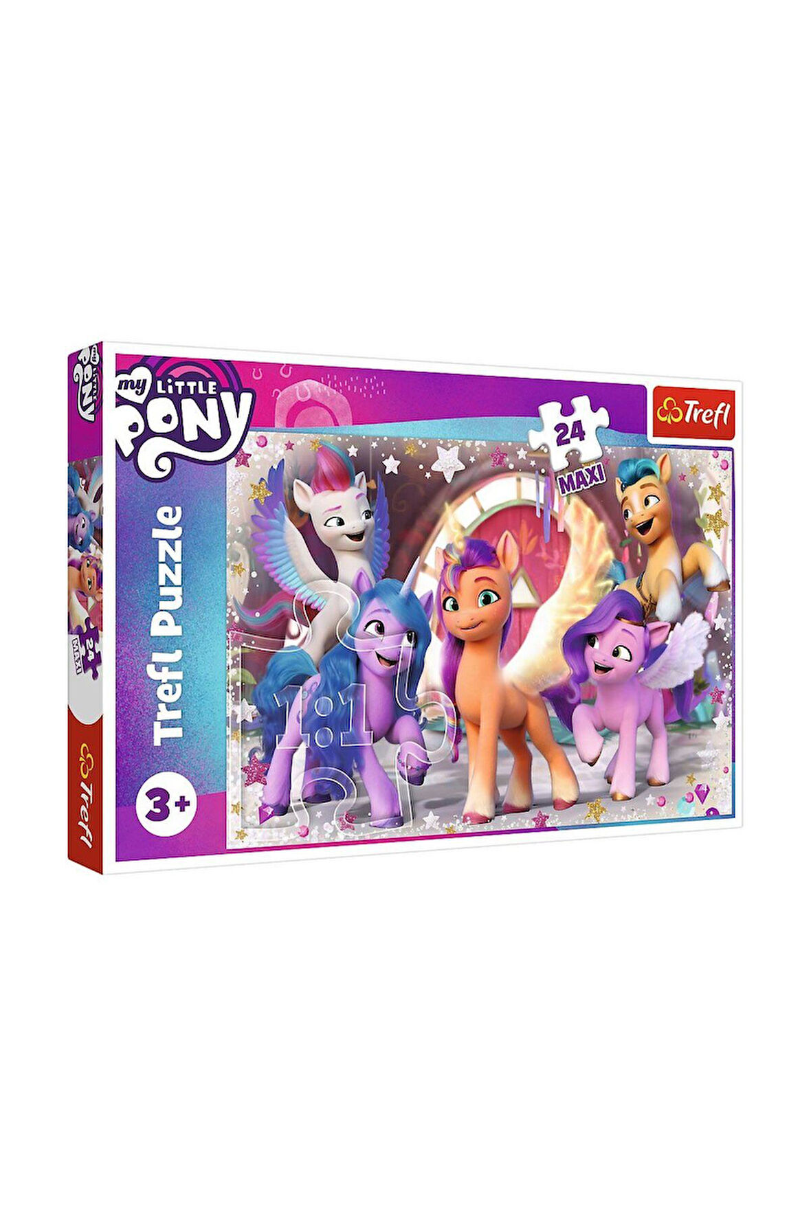 Kız Çocuk Oyuncak Erkek Çocuk Oyuncak PUZZLE-14338 My Little Pony 24 Parça Maxi Çocuk Puzzle Eğitici