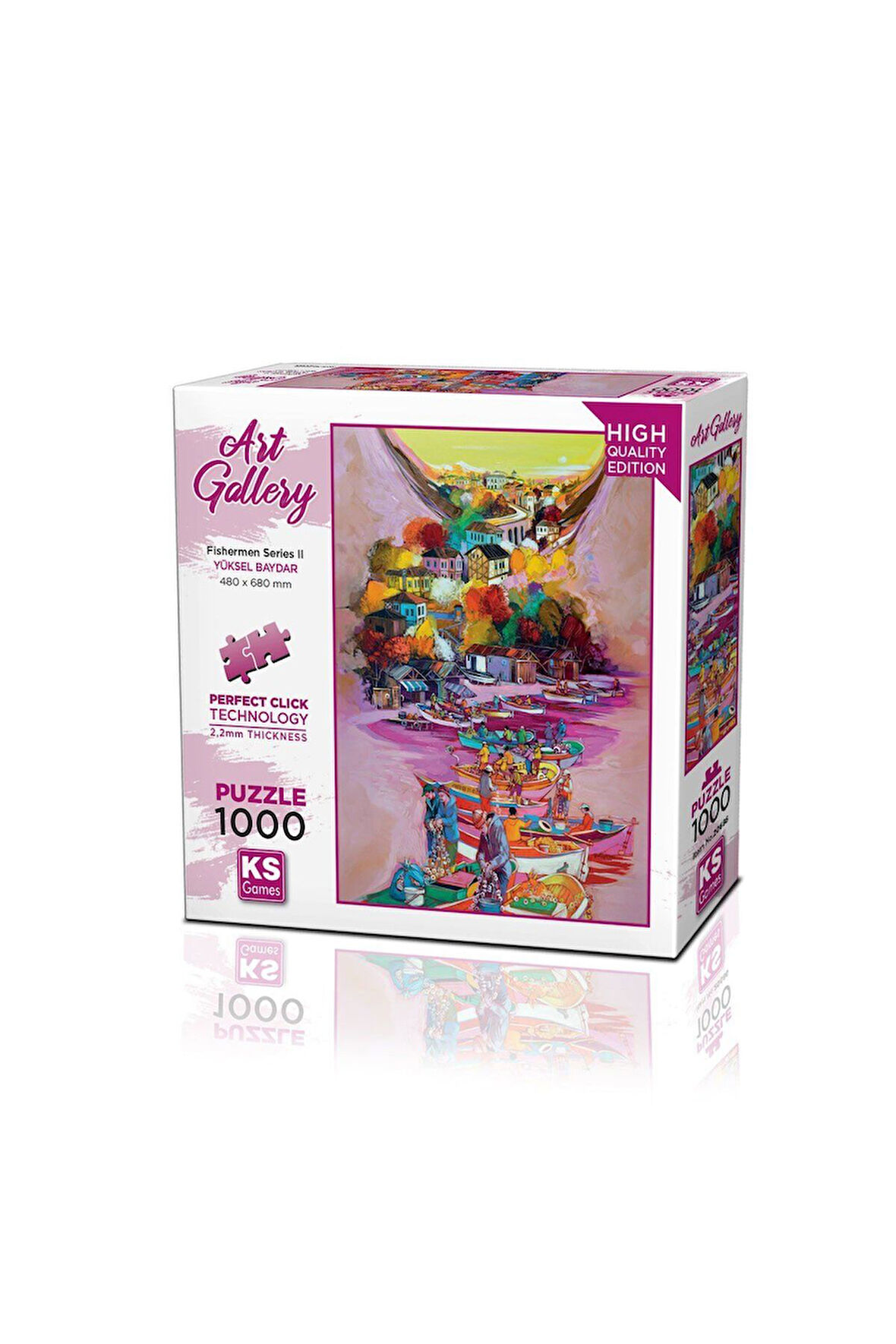 Kız Çocuk Oyuncak Erkek Çocuk Oyuncak 20686 Fishermen Series II 1000 Parça Puzzle Eğitici Oyuncaklar