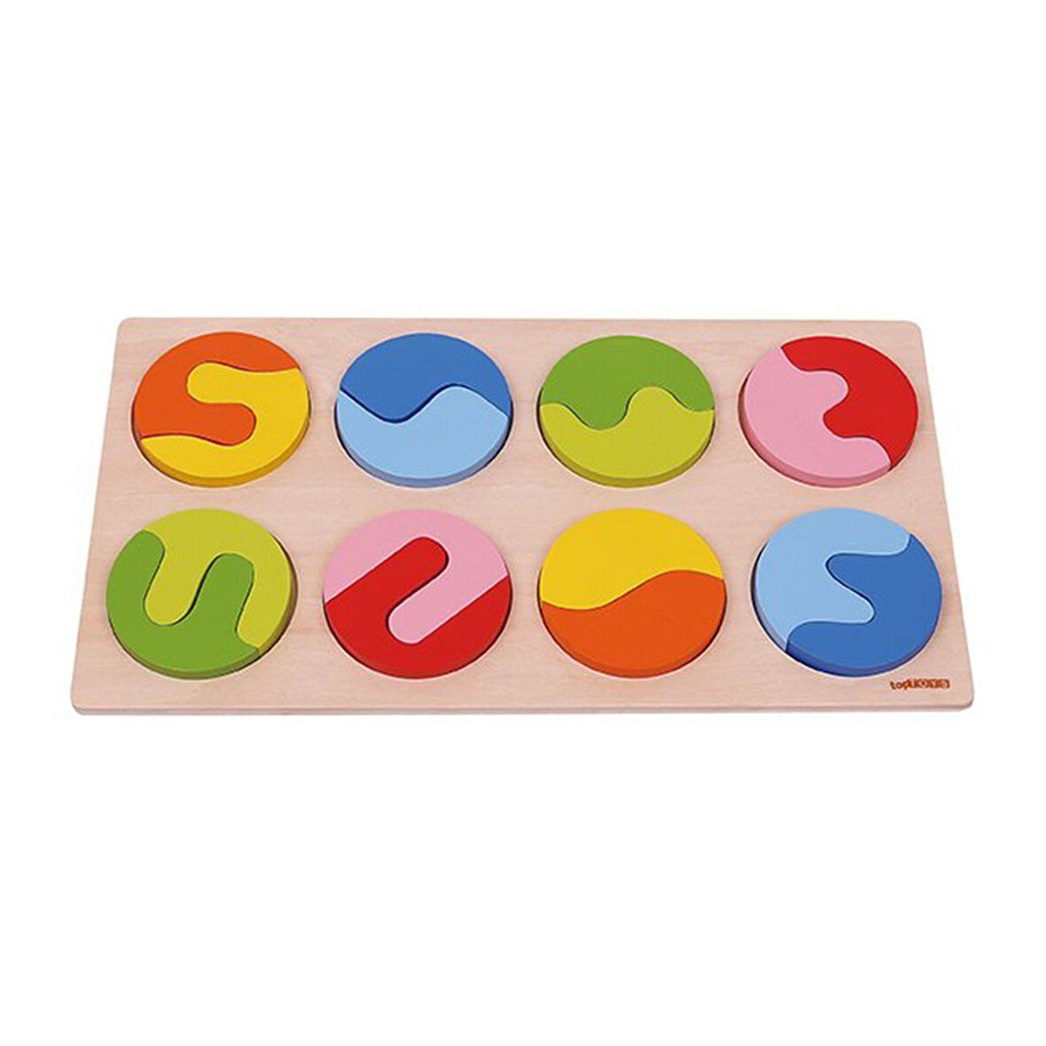 Eğlenceli Oyuncak SKC-1012 PARÇA BÜTÜN DAİRE TAMAMLAMA Kız Erkek Çocuk Eğitici