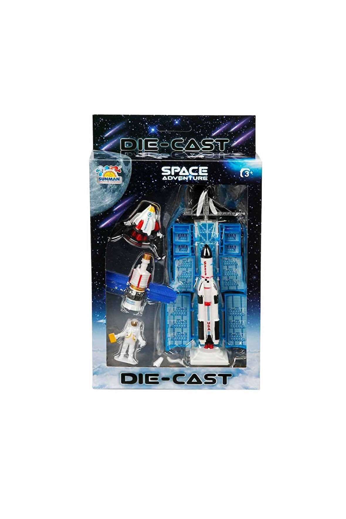 Kız Çocuk Oyuncak Erkek Çocuk Oyuncak Space Adventure Uzay Seti Eğitici Oyuncaklar