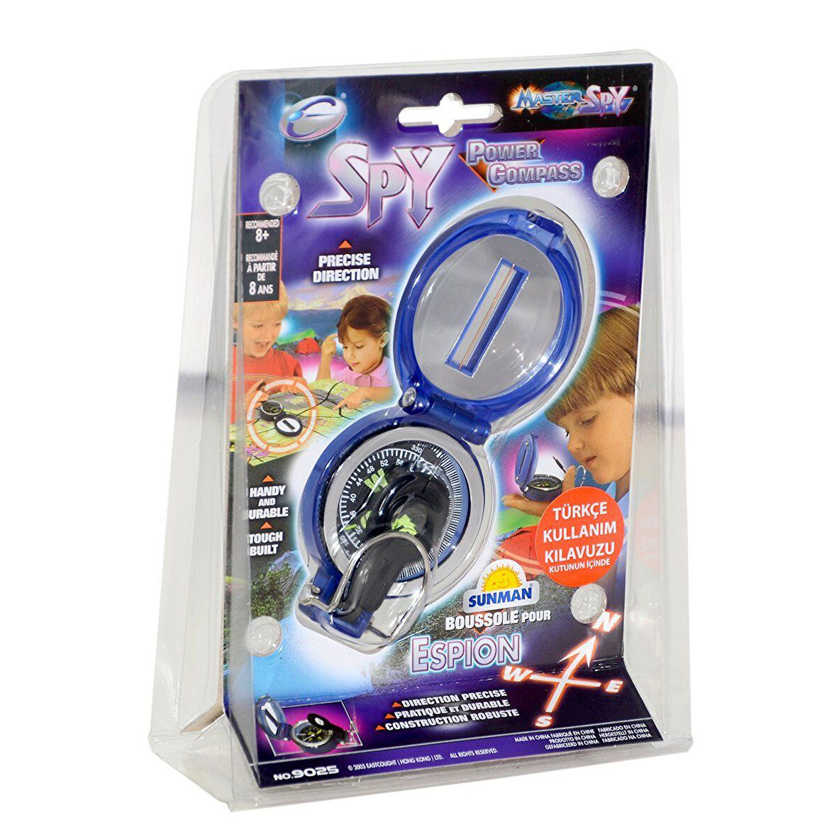 Eğlenceli Oyuncak 09025 Sunman Casus Pusula Kız Erkek Çocuk Eğitici