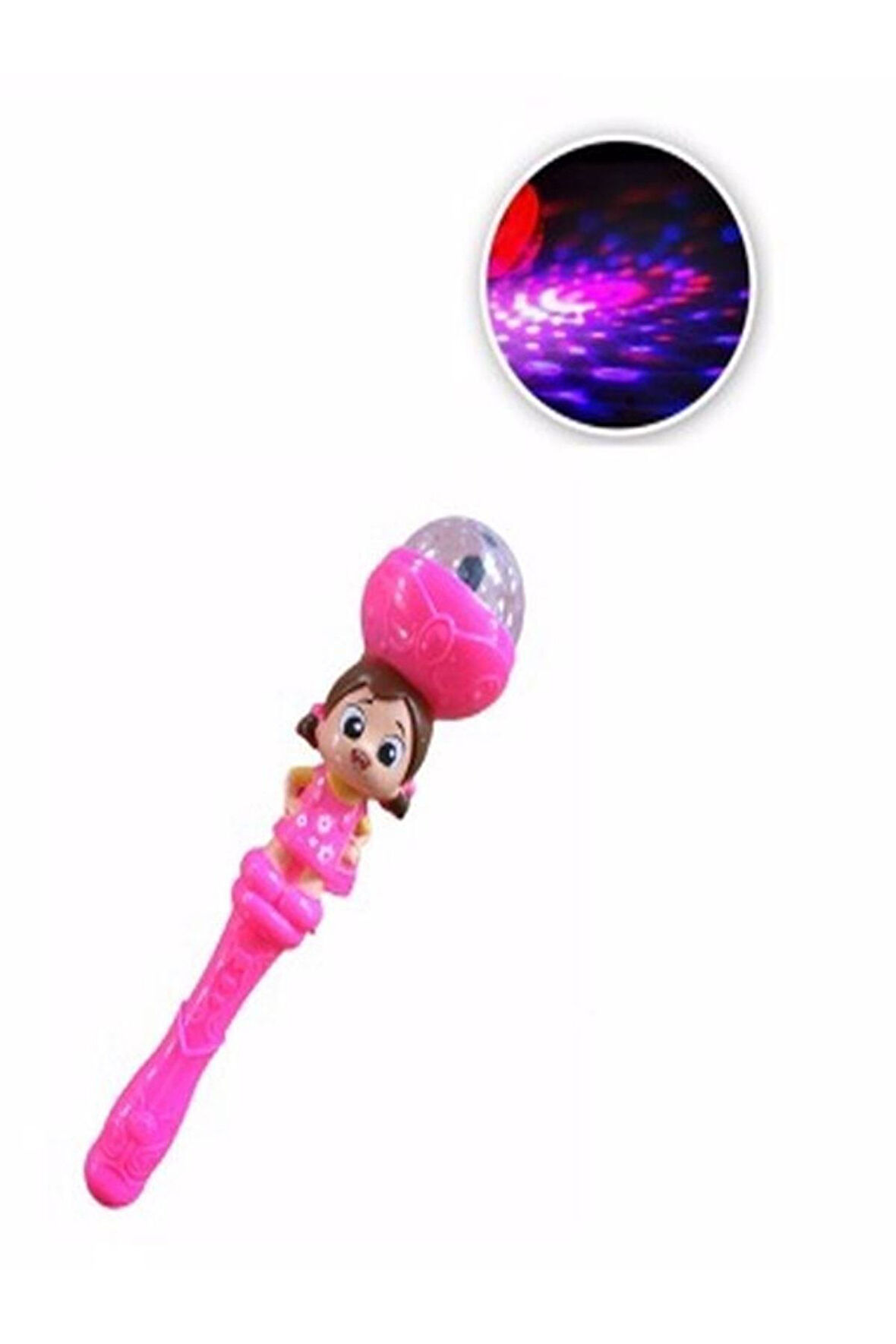 Eğitici Öğretici Çocuk Oyuncaklar Oya Sesli Işıklı Müzikli Asa Meşale Oyuncak Disko Topu Dönence