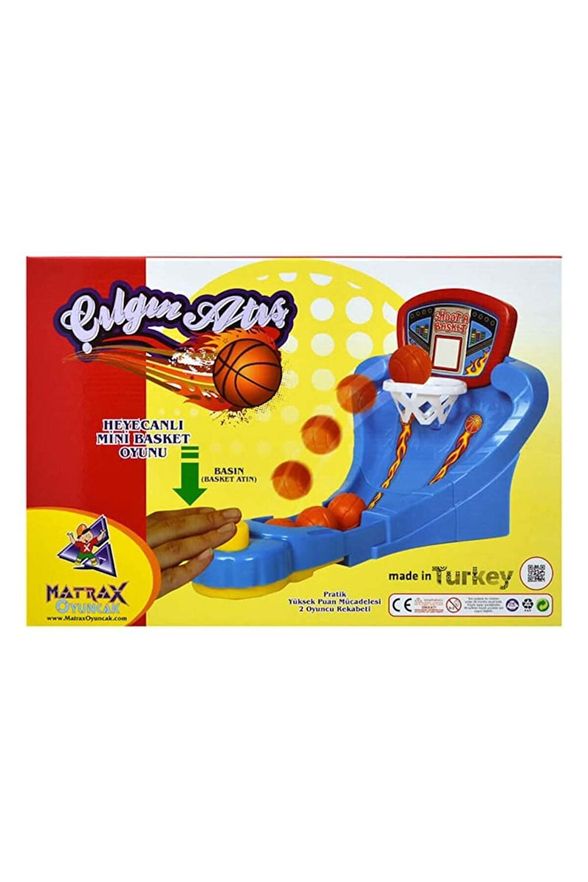 Kız Çocuk Oyuncak Erkek Çocuk Oyuncak Mini Masa Üstü Basket Oyunu Eğlenceli Oyuncak Eğitici Oyuncakl