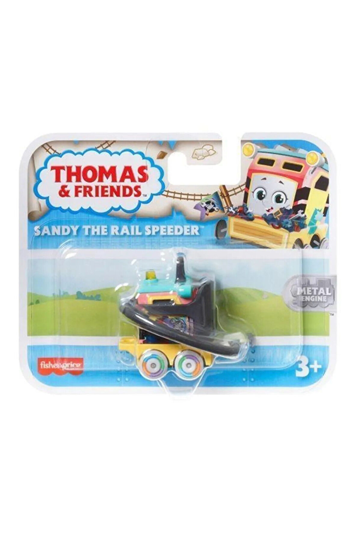 Eğitici Öğretici Çocuk Oyuncaklar Thomas Ve Arkadaşları - Sandy The Rail Speeder