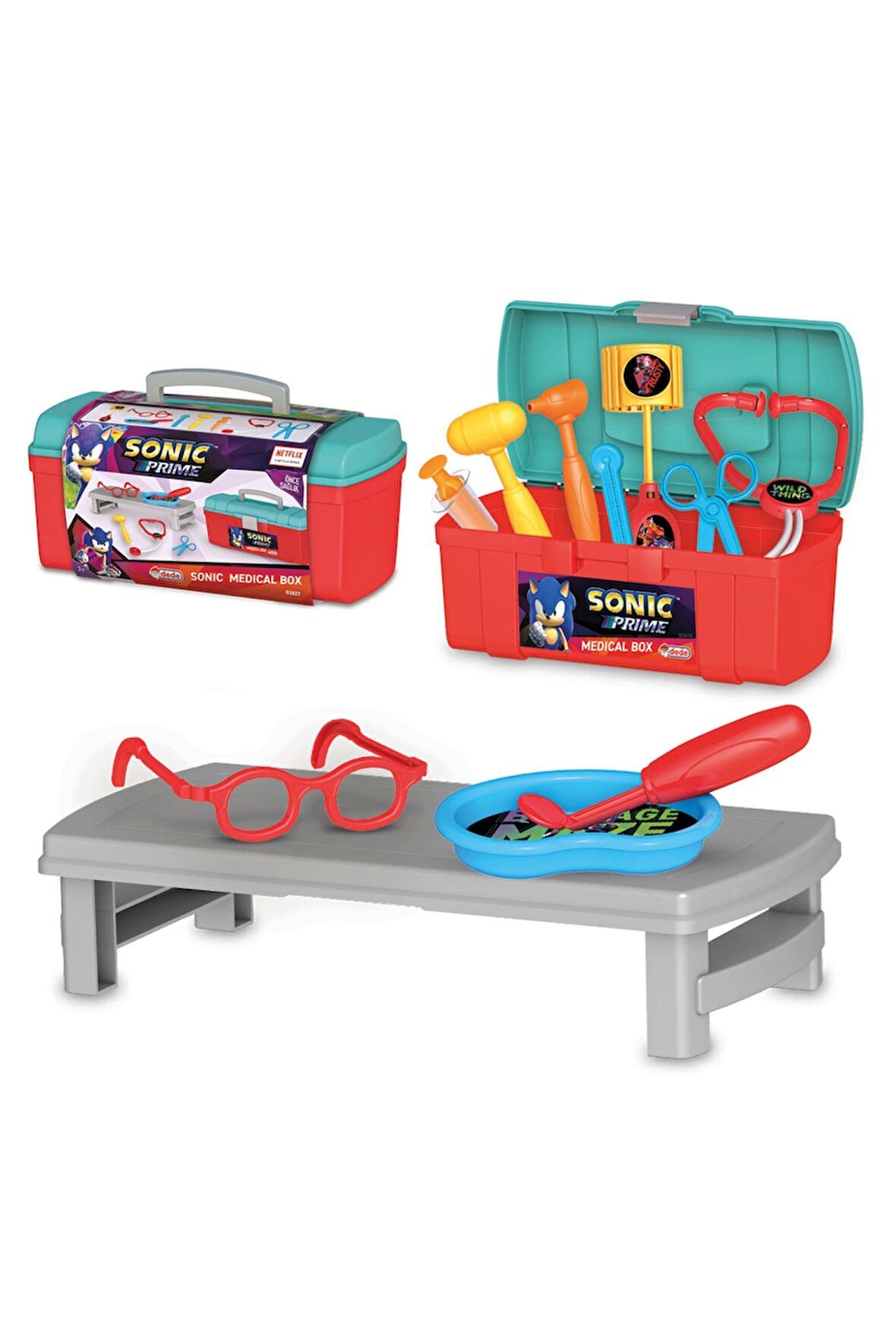 Kız Çocuk Oyuncak Erkek Çocuk Oyuncak Sonic Medikal Çanta Eğitici Oyuncaklar