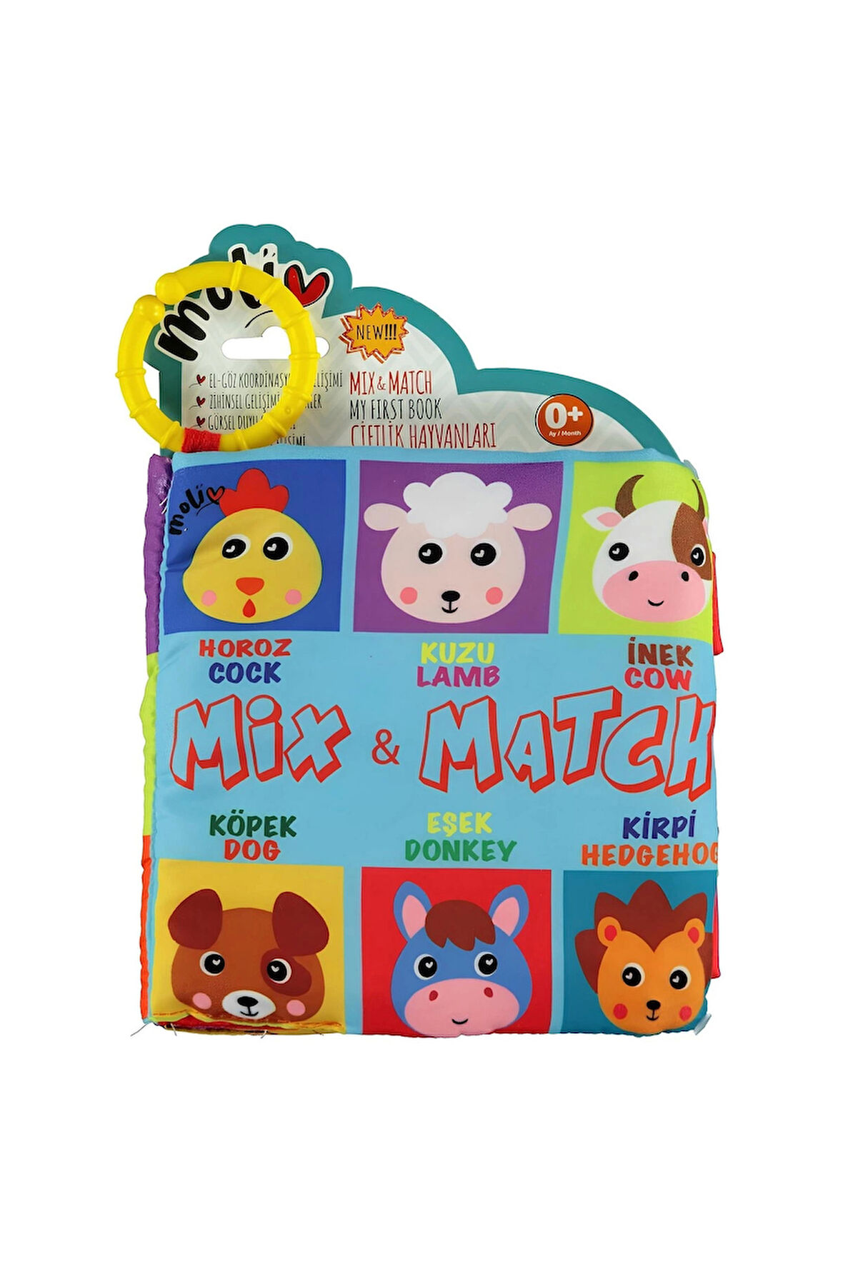 Kız Çocuk Oyuncak Erkek Çocuk Oyuncak Bul & Eşleştir Kitap Çiftlik Hayvanları Eğitici Oyuncaklar