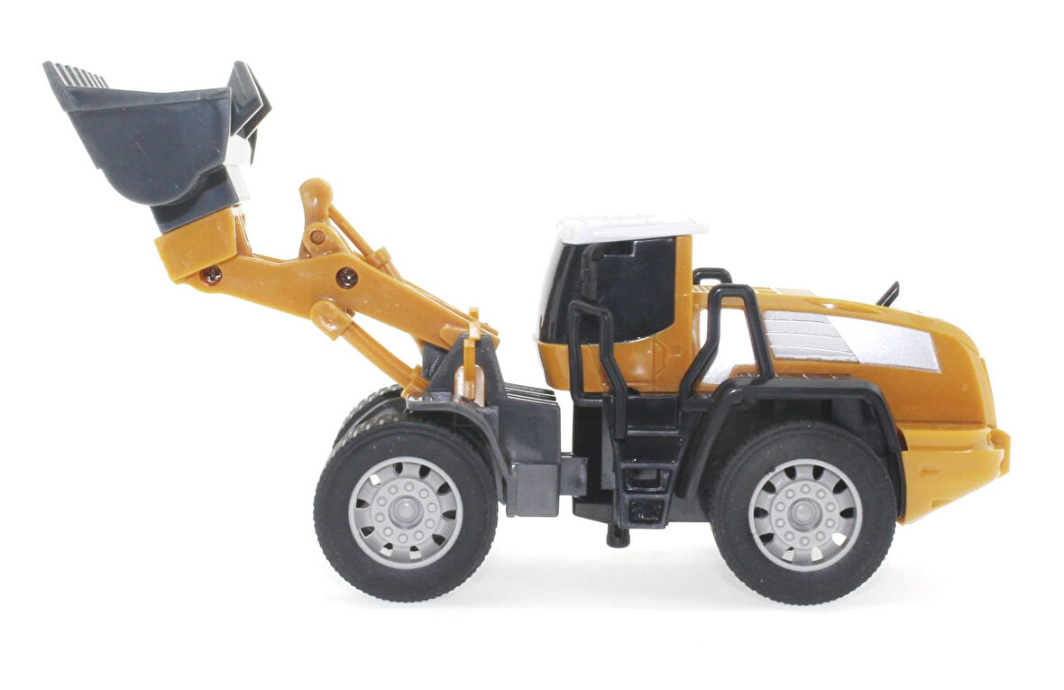 Öğretici Oyuncak Sürtmeli Model İş Makinası Dozer Kız Erkek Çocuk Eğitici