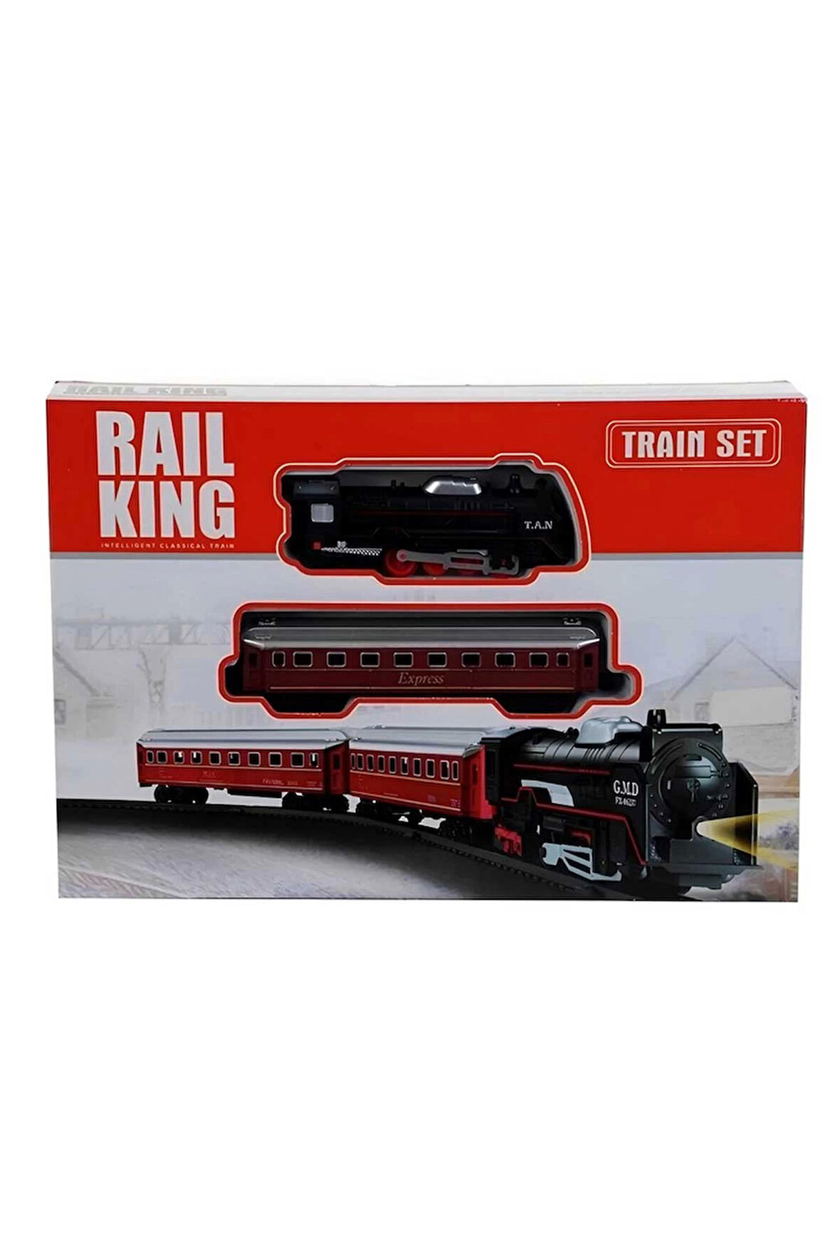 Kız Çocuk Oyuncak Erkek Çocuk Oyuncak Pilli Tren Seti Eğitici Oyuncaklar