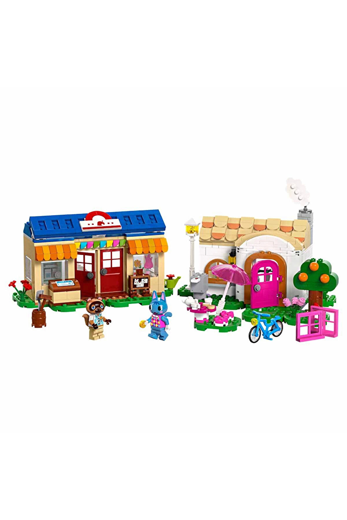 Kız Çocuk Oyuncak Erkek Çocuk Oyuncak Animal Crossing Nook’s Cranny ve Rosie Evi 77050 Eğitici Oyunc