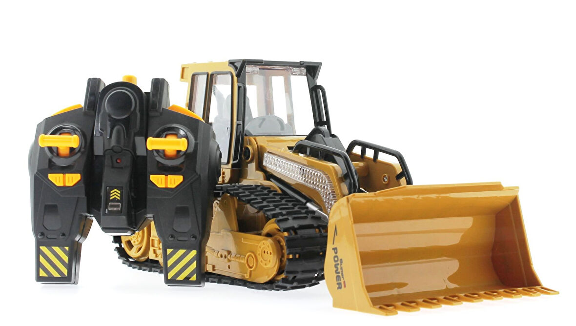 Kız Erkek Çocuk Oyuncak Uzaktan Kumandalı Güçlü Dozer Kız Erkek Çocuk Eğitici