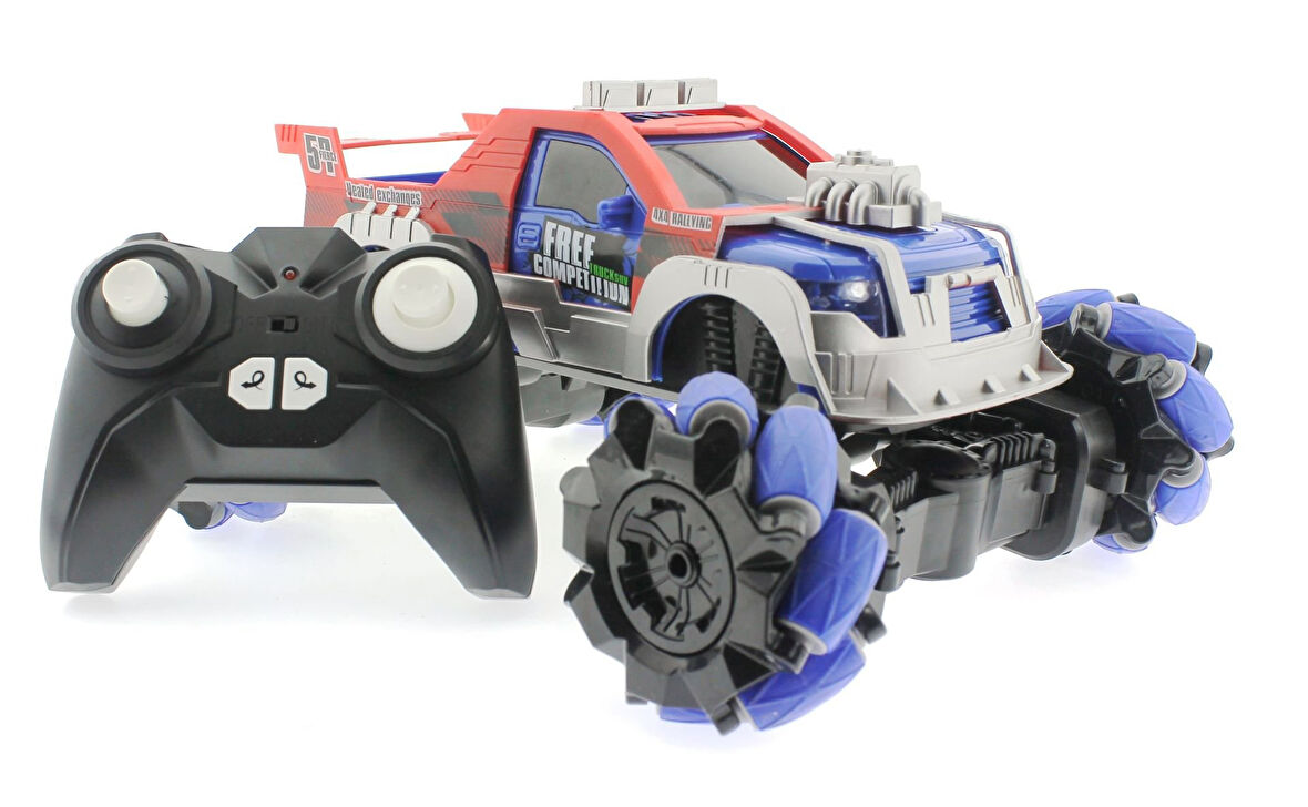 Eğlenceli Oyuncak Uzaktan Kumandalı Storm Riders Kırmızı Jeep Kız Erkek Çocuk Eğitici Eğitici Oyun