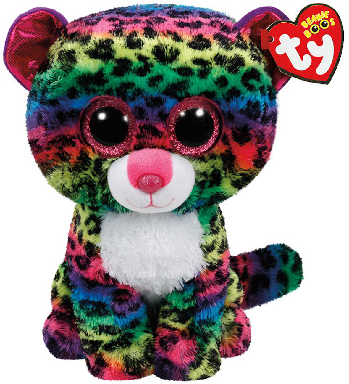 Kız Erkek Çocuk Oyuncak TY Beanie Boo´s Dotty Leopar Peluş 15cm Kız Erkek Çocuk Eğiticil
