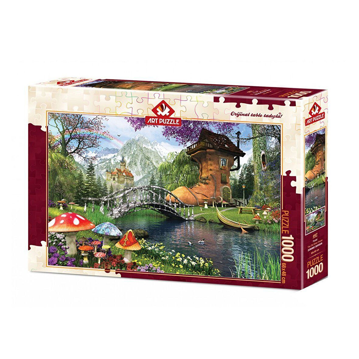 Kız Erkek Çocuk Oyuncak 4383 Art Puzzle Kutlama 1000 Parça Puzzle Kız Erkek Çocuk Eğitici Eğitici Oyunca