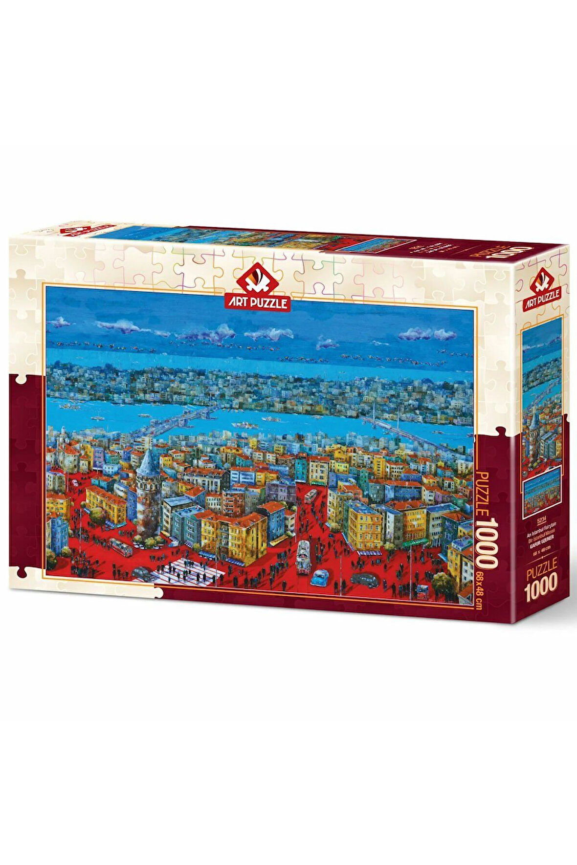 Kız Çocuk Oyuncak Erkek Çocuk Oyuncak 5234 Bir İstanbul Masalı 1000 Parça - Art Puzzle Eğitici Oyunc