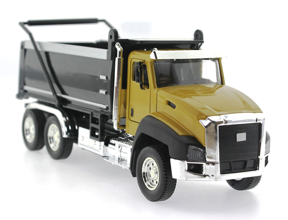 Kız Erkek Çocuk Oyuncak Çek Bırak Metalik Mac Hafriyat Kamyonu Kız Erkek Çocuk Eğiticila