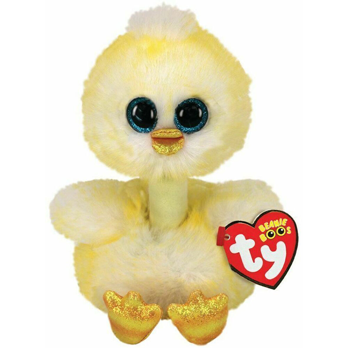 Eğlenceli Oyuncak Ty Beanie Boos Peluş Uzun Boyunlu Civciv Benedict 18cm Kız Erkek Çocuk Eğitici E