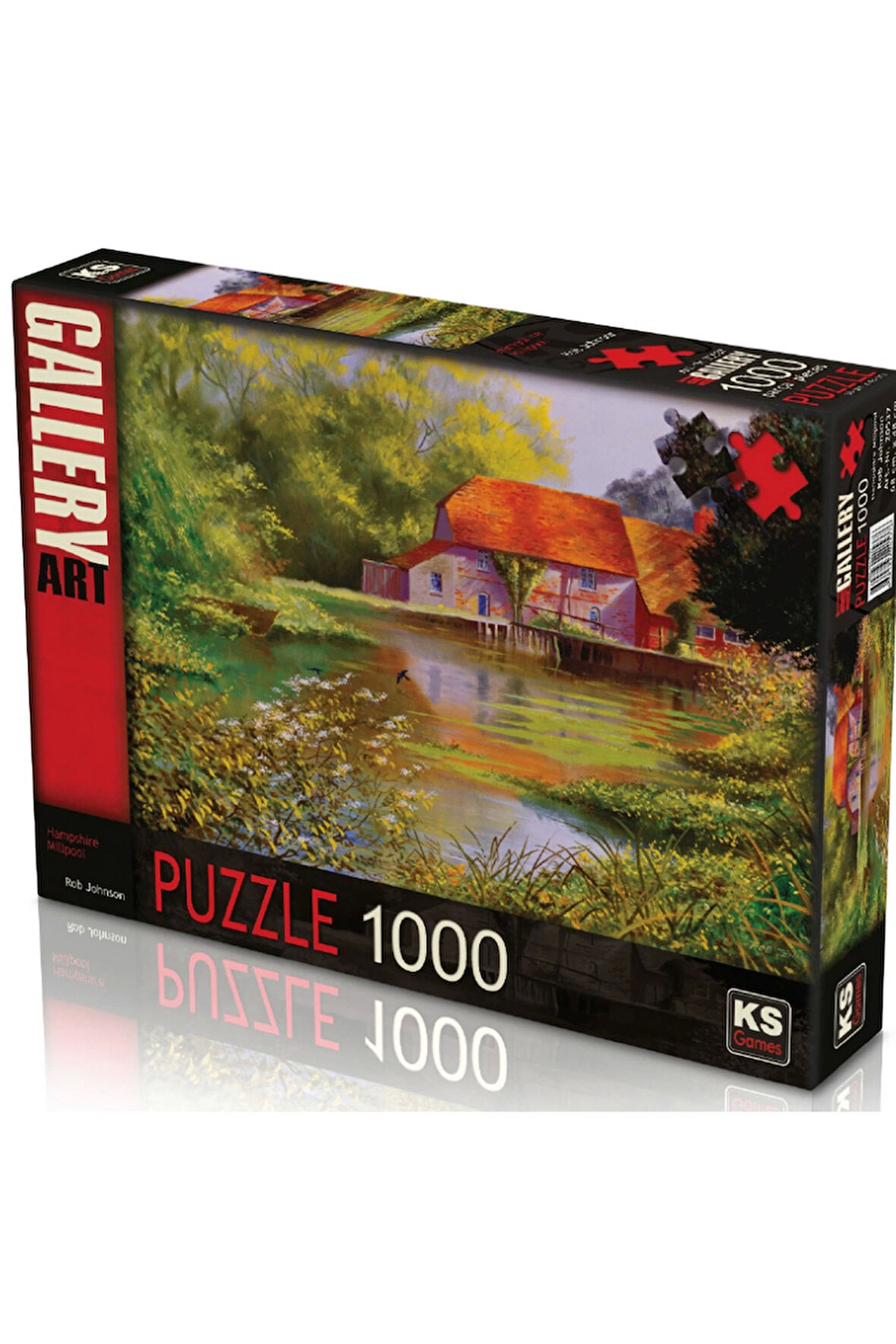 Kız Çocuk Oyuncak Erkek Çocuk Oyuncak KS Games Hampshire Millpoll Puzzle 1000 Parça 20776 Eğitici Oy