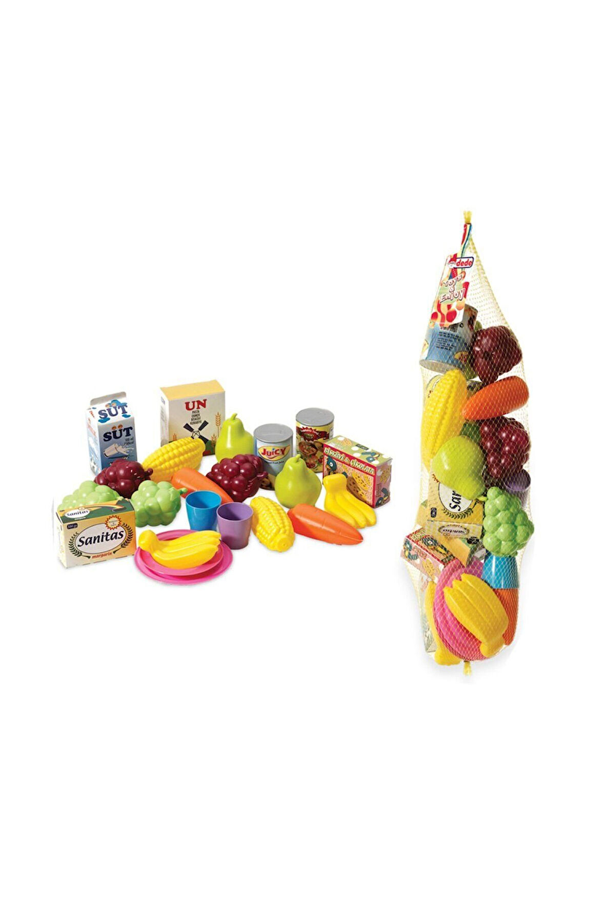 Kız Çocuk Oyuncak Erkek Çocuk Oyuncak 01582 Candy Ken Fileli Meyveler Eğitici Oyuncaklar