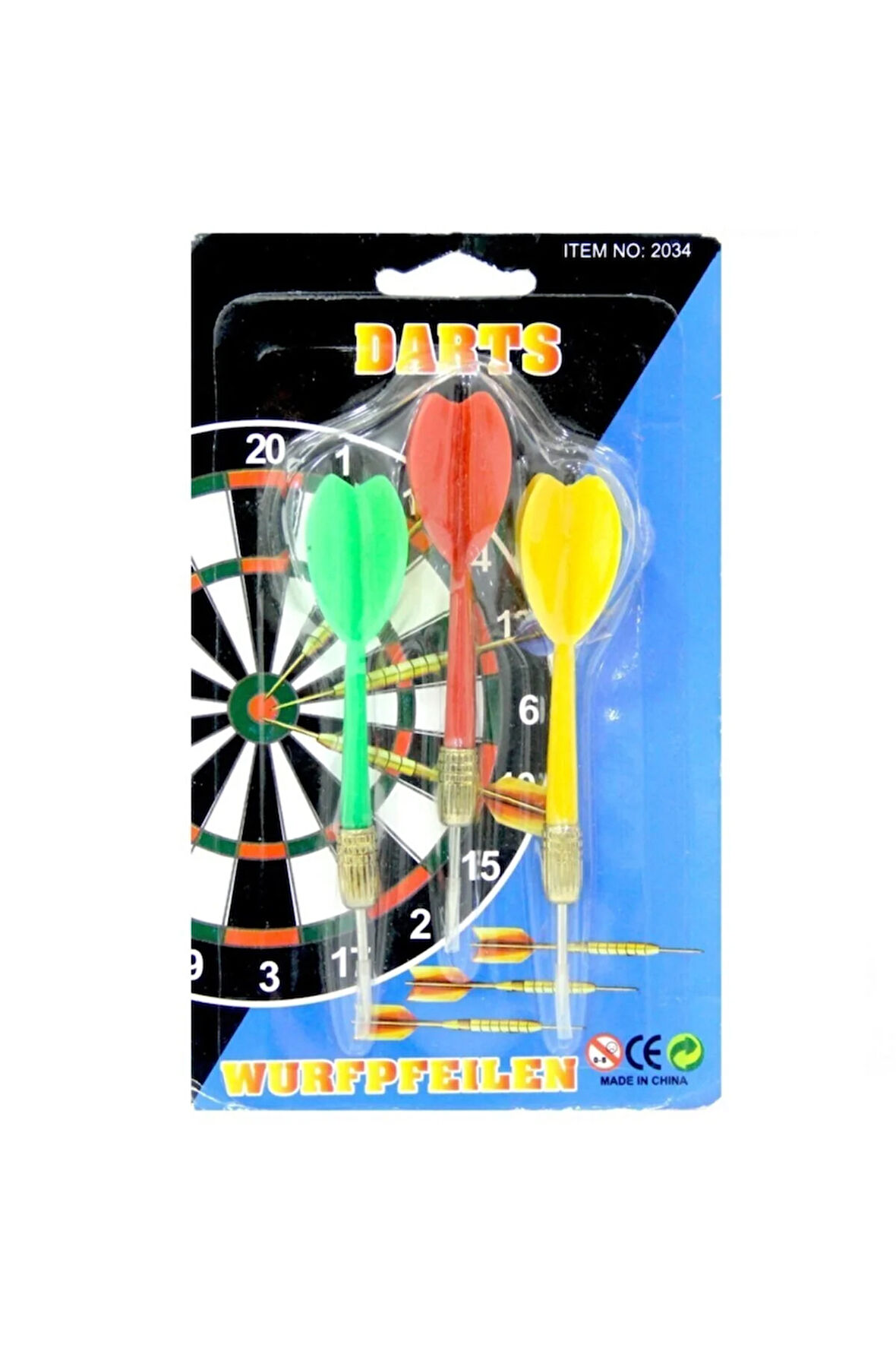 Dart Oku 3 Lü Yedek Dart Ucu Metal Uçlu Dart Iğnesi