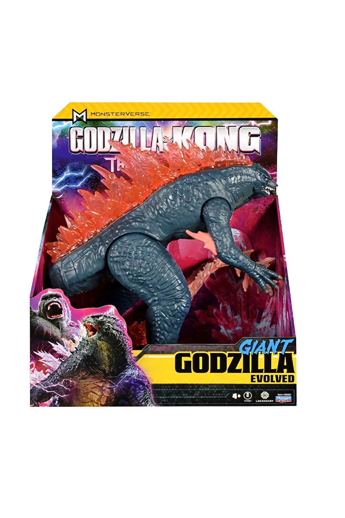 Kız Çocuk Oyuncak Erkek Çocuk Oyuncak MN300000 Godzilla vs. Kong Dev Aksiyon Figürü 28cm - 35550 Eği
