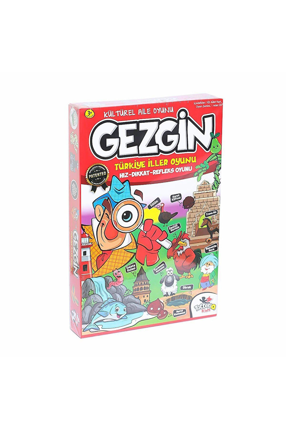 Kız Çocuk Oyuncak Erkek Çocuk Oyuncak 2290 Gezgin Türkiye İller Oyunu Eğitici Oyuncaklar