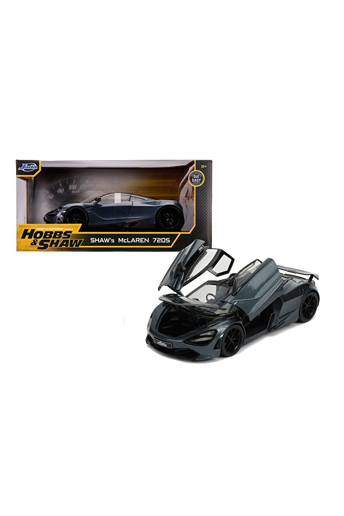 Kız Çocuk Oyuncak Erkek Çocuk Oyuncak 253203036 Fast&Furious Shaw\'s Mclaren 720S 1:24 Eğitici Oyunc
