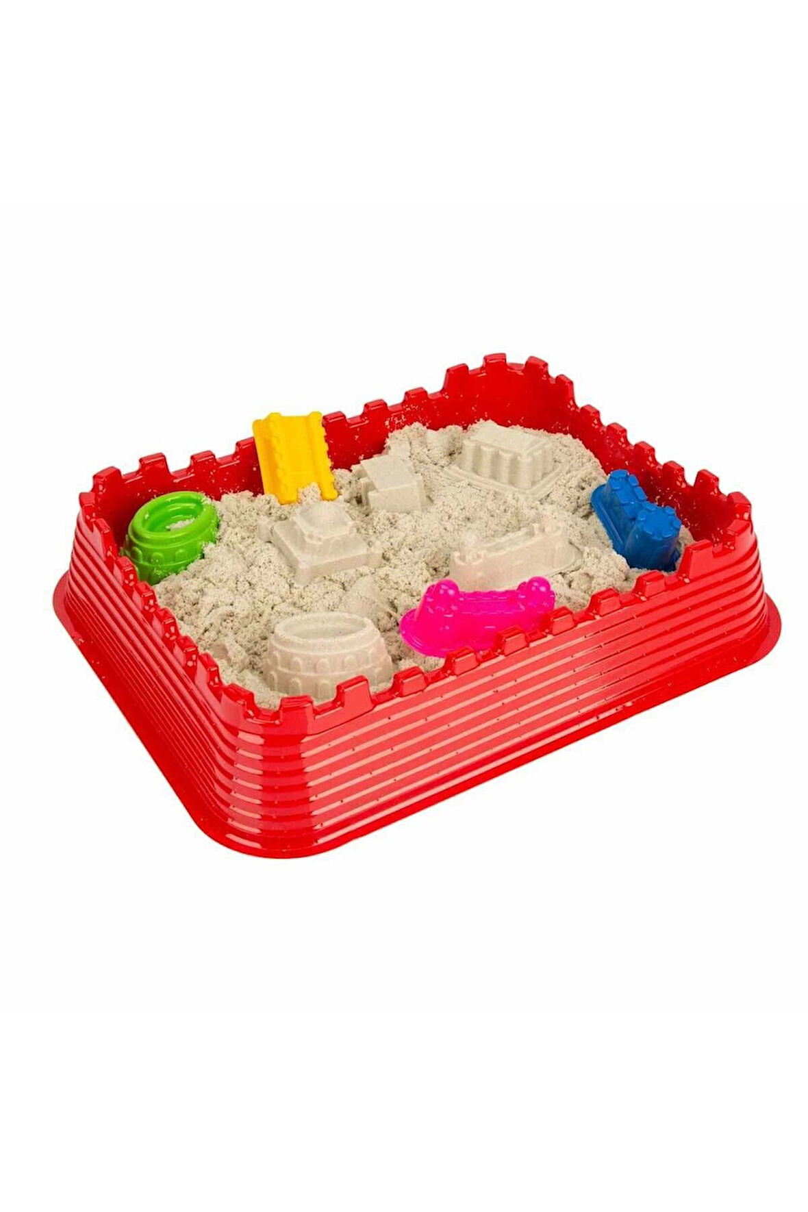 Kız Çocuk Oyuncak Erkek Çocuk Oyuncak 2787 Crafy Macera Kalesi Oyun Kumu Seti 10 Parça 1000 g Eğitic