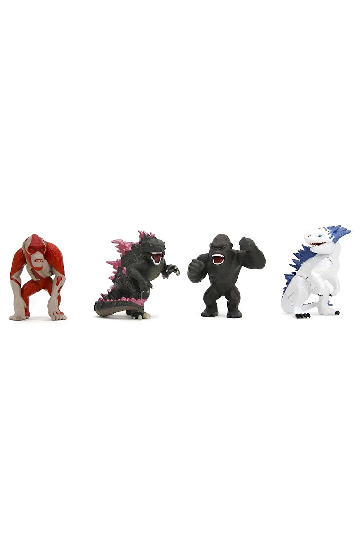 Kız Çocuk Oyuncak Erkek Çocuk Oyuncak Jada Godzilla 4'lü Figür Eğitici Oyuncaklar