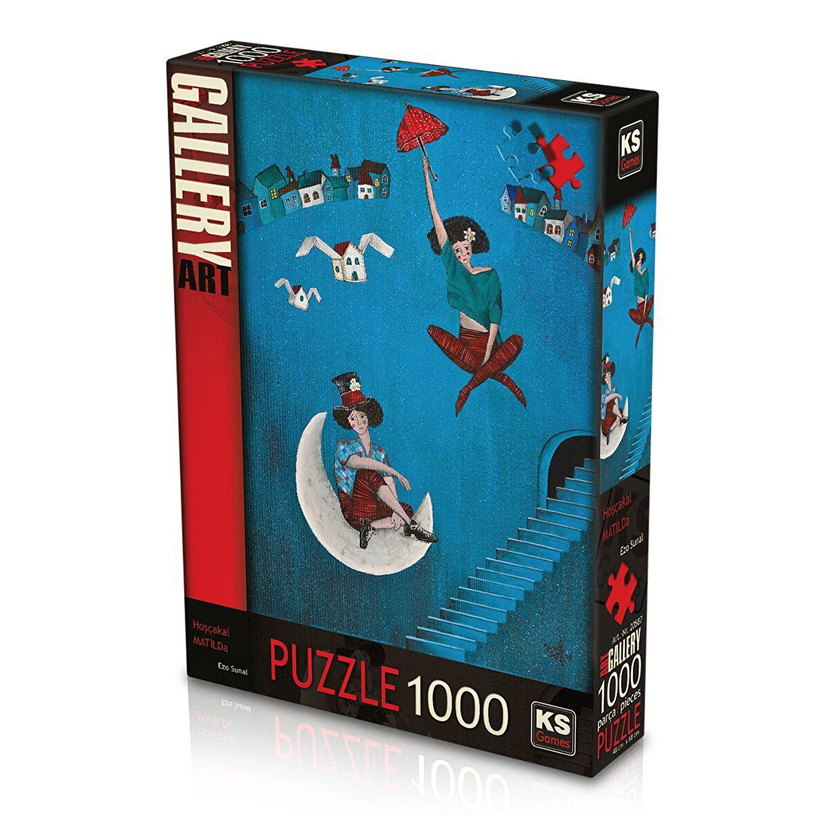 Öğretici Oyuncak 20587 KS, Hoşçakal Matilda, 1000 Parça Puzzle Kız Erkek Çocuk Eğitici Eğitici Oy